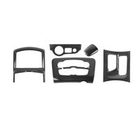 Interior Gear Shift Panel Trim 5PCS Car Interior Decoration Cover Trim Kit For Dodge For Charger 2015 2016 2017 2018 2019 2020 2021 2022 2023(Carbon Fiber Look)