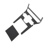 Interior Gear Shift Panel Trim Automotive Interior Carbon Fiber Rear Drainage Cup Frame Steering Wheel Decorative For Toyota For Bz4x 2022 2023(LHD gear shift panle)