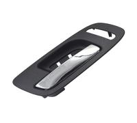 Interior Handle Bezel Assembly for 2007-2013, ABS Door Pull Replacement for Cabin Hardware Projects Daily Use Inside Opener Trim Cabin Release Bezel Replacement Part Black Silver Insert Repair