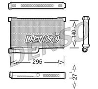 Interior Heat Exchanger DENSO DRR02004 for AUDI