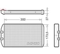 Interior Heating Heat Exchanger DENSO Fits IVECO Daily VI 14-16 42569370