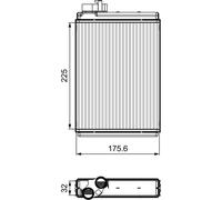 VALEO 811507 Heater matrix