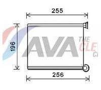 AVA Cabin Heater Core CN6281 for PEUGEOT 308 (2008) 1.6 HDI etc