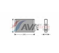AVA COOLING SYSTEMS FT6325 Heater matrix