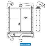Interior Heating Heat Exchanger MAHLE Fits FORD C-Max VOLVO C30 03-13 31332897