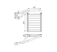 VALEO 811690 Heater matrix