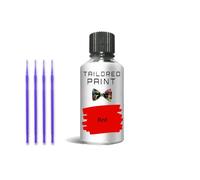 Interior Kitchen/Bathroom Gloss Enamel Paint 30ml House Touch Up Pen With Brush Quick Dry & Waterproof For Appliances Microwave, Sink, Cooker, Shower, Fridge, Radiator, Metal (Red)