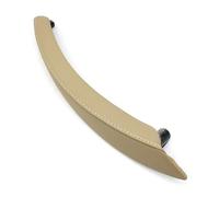 Interior Left Right Passenger Door Pull Handle Leather Outer Cover Replacement for X5 X6 E70 E71 E72 2007-2014(Beige-Right)