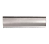 Interior Letterbox Plate Tidy Cover Flap 280 x 62mm Stainless Steel Loops Metallics One Size