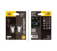 HELLA Bulb - LED - LED Retrofit - 12V - 1W/4000K - Quantity: 2 - 8GL178560-591