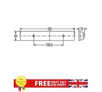 Interior Light - HELLA 2JA 007 373-161 OE 11286486