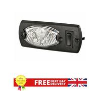 HELLA 2JA 343 570-051 Interior Light - Mini OvalLED VESTA5 - LED - 12V - 1.2W - LED - Fitting - Lens Colour: Crystal clear - Interior - Quantity: 1