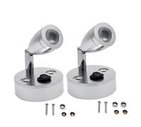 Interior Lights - MASO 2x 12V LED Spot Reading Light Switch Camper Van Caravan Boat Interior Light