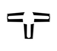 Interior Moulding 3PCS Piano Black Steering Wheel Cover Trim For Mustang 2005-2009 Car Accessories Interior Mouldings Car Interior Decor