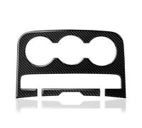 Interior Moulding Carbon Fiber Front Cup Panel Sticker Interior Trim for Silverado for GMC for Sierra 1500 2500HD 3500HD 2014-2018 Accessories Car Interior Decor