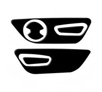 Interior Moulding for Mustang 2015-2020 Piano Black Car Interior Seat Adjust Button Panel Cover Protective Trim Stickers Car Accessories Car Interior Decor(OneColor)