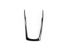 Interior Moulding Trim For Q5 8R 2010-18 SQ5 8R 13-17 Interior Decoration Center Console Door Interior Sticker ABS Carbon Fiber Style Panel Cover(A)