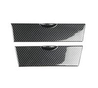 Interior Mouldings 2pcs Carbon Fiber Grain ABS Plastic Car Center Console Storage Box Panel Trims Covers For Toyota For Corolla 2003-2008 Interior Decoration Strip