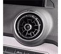 Interior Mouldings 4PCS Car Front Air Conditioning Outlet Rings Decoration Cover Trim for A3 8V 2013-2020 Styling Interior Accessories Car Vent Outlet Trim(Carbon Fiber)
