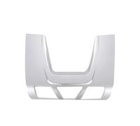 Interior Mouldings ABS Car Interior Front Reading Light Roof Lamp Panel Cover Trim for BMW 1 2 3 4 Series X1 X2 X5 X6 F20 F22 F45 F30 F31 F48 Interior Decoration Strip(Silver)