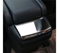 Interior Mouldings Carbon Fiber Car Interior Center Console Armrest Box Sequins Cover For Civic 10th 2016-2019 Accessories Car Molding Strip(Silver)