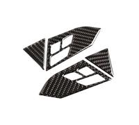 Interior Mouldings For BMW 5 Series E60 E61 2004-2010 Car Interior Steering Wheel Panel Switch Button Frame Cover Trim 4 Pcs Car Accessory