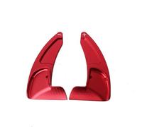 Interior Mouldings For Jeep For Cherokee For Dodge For Charger For Durango 2pcs Car Steering Wheel Direct Shift Paddle Gear Shifter Extension Accessories Car Interior Decoration(Red)