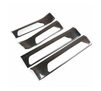 Interior Mouldings For Panamera 2017 2018 2019 2020 2021 Carbon Fiber Car Inner Door Sills Scuff Plate Cover Protector Trim 4 Pieces Car Accessory