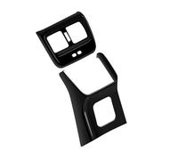 Interior Mouldings For Toyota For Crown Crossover 2023 2024 2025 ABS Black Rear Air Conditioner Outlet AC Vent Cover Back An-ti Kick Board(ABS Black)