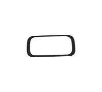 Interior Mouldings Rear Seat Armrest Water Cup Holder Panel Trim Cover Accessories For Volvo XC60 2018 2019 2020(A Black)