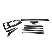 Interior Mouldings RHD Carbon Fiber Car Center Console Gear Shift Strip Inner Door Panel Trim For A3 8V S3 RS3 2014 2015 2016 2017 2018(10pcs)