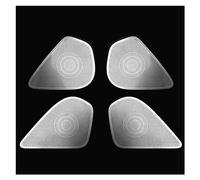 Interior Mouldings Stainless Steel 4pcs Car Interior Door Audio Speaker Decorative Cover Trim For Genesis G70 Auto Styling Accessories