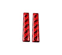 Interior Panel Trim For Mustang GT 2015-2021 | Car Interior Gear Lever Both Sides Trim Cover Trim Sticker Decal Decor Accessories Automotive Interior Parts(RED)