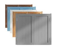 Interior Partition Door, Western Style Cafe Swing Door with Metal Hinges, Two-Way Open, Quiet Operation, for Indoor Bar Porch Entrance Counter Partition(Gray,W39 XH36/99cmX90cm)