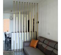 Interior Partitions Screen Column - No Drilling Required, Adjustable Floor to Ceiling Room Divider, Ideal for Office and Home Space Separation