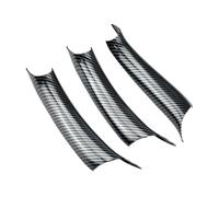 Interior Passenger Door Handle Trim For BMW For X5 F15 For X6 F16 2014 2015 2016 2017 2018 Car Interior Door Pull Handle Protective Cover Trim Door Pull Handle Left Front Left Rear(Carbon RHD 3 Pcs)
