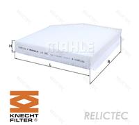 Interior Pollen Cabin Filter Audi Porsche:A5,A4,Q5,MACAN 96327366 8K0819439