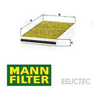 Interior Pollen Cabin Filter BMW Alpina:E60,E61,E64,E63,5,6,B5,B6 64316935823