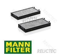 Interior Pollen Cabin Filter BMW:F15,E70,E71 E72,F16,F85,F16 F86,F86,X5,X6