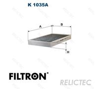 Interior Pollen Cabin Filter Fiat Alfa Romeo Lancia:156,MAREA,BRAVO,BRAVA