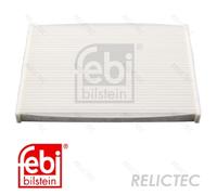 Interior Pollen Cabin Filter for Citroen Peugeot:301,C-ELYSEE 9678792080