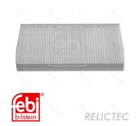 Interior Pollen Cabin Filter for Fiat Iveco Alfa Romeo Lancia:DAILY III,156