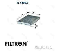 FILTRON K 1408A Pollen filter
