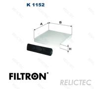 FILTRON K 1152 Pollen filter