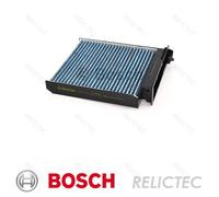 0986 628 502 Interior Air Cabin Pollen Filter Activated Carbon 28mm Height Bosch
