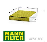 MANN-FILTER FP 2433 Cabin Air Filter - CARS + TRANSPORTERS