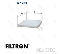 Interior Pollen Cabin Filter Ford:FIESTA VI 6,B-MAX,ECOSPORT,TRANSIT,VII 7,KA