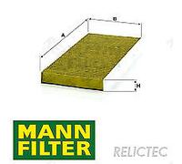 MANN-FILTER FP 3567 Filter, interior air for ,FORD,FORD AUSTRALIA
