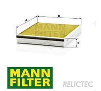 Interior Pollen Cabin Filter Ford Volvo:FOCUS III 3,C-MAX,GRAND,V40,KUGA II 2