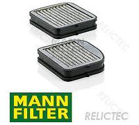 Interior Pollen Cabin Filter MB Maybach:W210,S210,W220,C215,240,E,S,MAYBACH